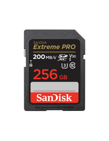 SanDisk SDXC 256GB Extreme Pro U3 V30...