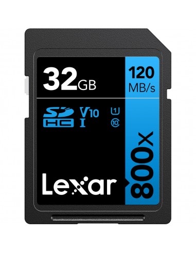 Lexar SD 32GB 800x UHS-I 120 MB/s