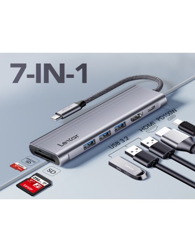 Lexar H31 7 in 1 USB-C 3.2