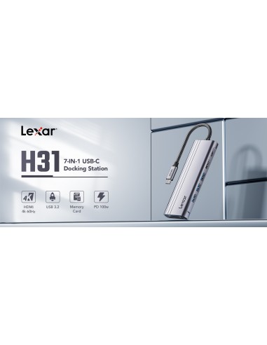 Lexar H31 7 in 1 USB-C 3.2