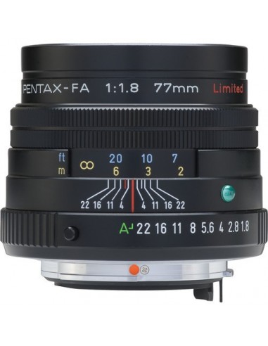 Pentax SMC FA 77mm f/1.8 Limited Nero