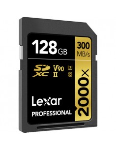 Lexar SDXC UHS-II V90 128GB...