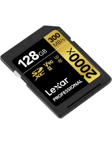 Lexar SDXC UHS-II V90 128GB 2000x Lexar SDXC UHS-II V90 128GB 2000x