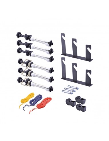 F-System Kit portafondali a muro 3...