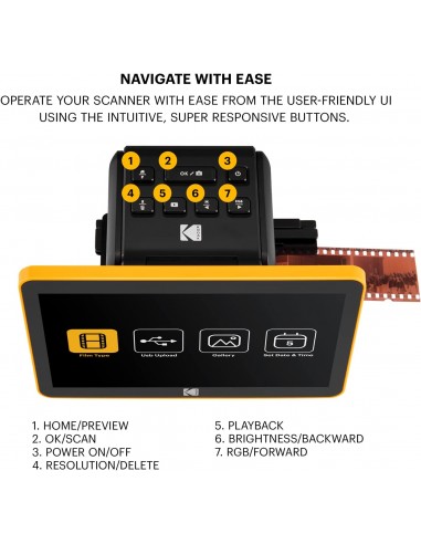 Kodak Slide N Scan 7" - Digital Film...