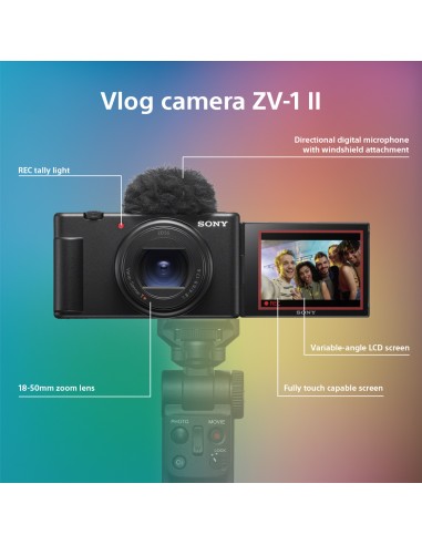 Sony ZV-1 II VLog camera (ZV1M2) Sony ZV-1 II VLog camera (ZV1M2)