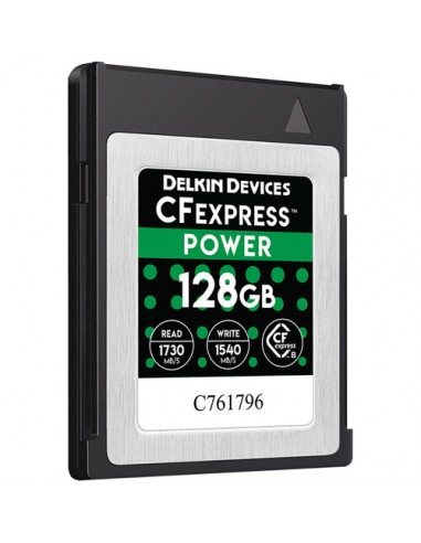 Delkin CFexpress Power Type B 128GB... Delkin CFexpress Power Type B 128GB...