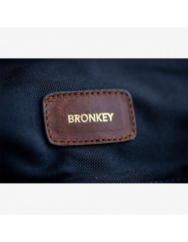 Bronkey borsa Paris in pelle (Cognac)
