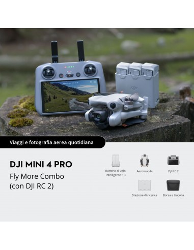 DJI Mini 4 Pro Fly More Combo (DJI RC 2) DJI Mini 4 Pro Fly More Combo (DJI RC 2)