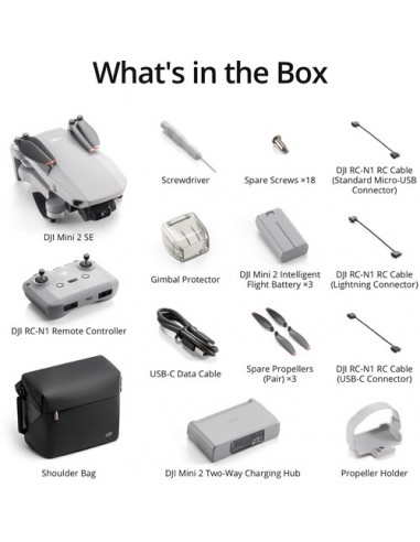 DJI Mini 2 SE Fly More Combo kit