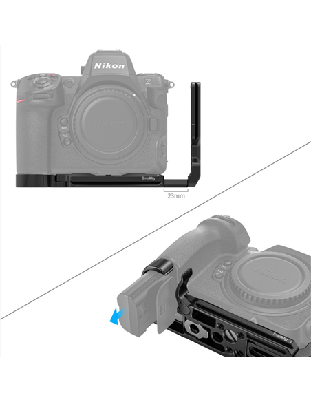 SmallRig 3942 impugnatura a forma di L per Nikon Z8