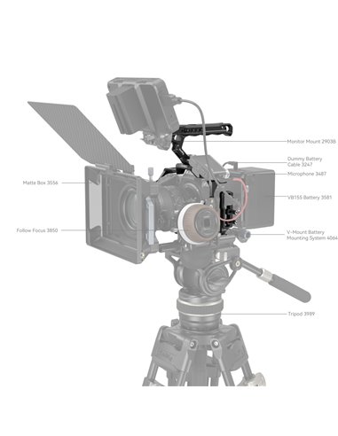 SmallRig 3941 cage kit per Nikon Z8