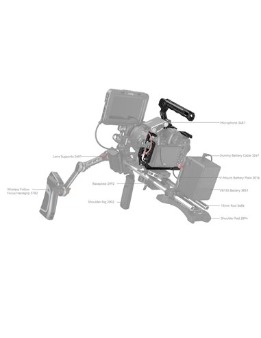 SmallRig 3941 cage kit per Nikon Z8