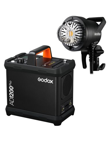 Godox AD-1200 Pro generatore flash con torcia TTL a batteria
