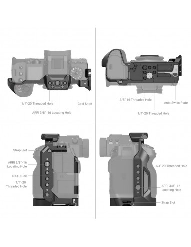 SmallRig 3934 cage per Fujifilm X-H2...