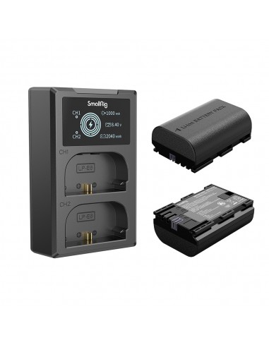 SmallRig 3821 kit caricabatterie e...