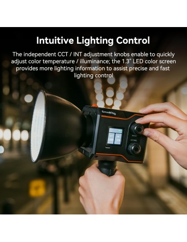 SmallRig 4376 Luce video LED COB RC...