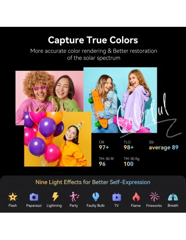 SmallRig 4376 Luce video LED COB RC...