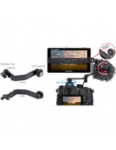 FeelWorld LUT6E Monitor touchscreen...