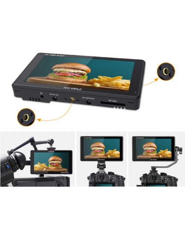 FeelWorld LUT6E Monitor touchscreen...