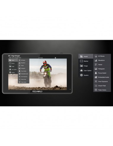 FeelWorld LUT6E Monitor touchscreen...
