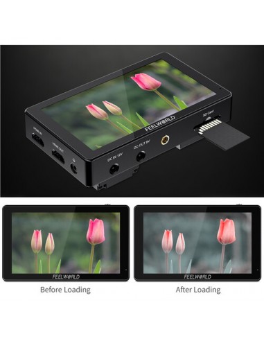 FeelWorld LUT5 Monitor da 5,5" IPS...