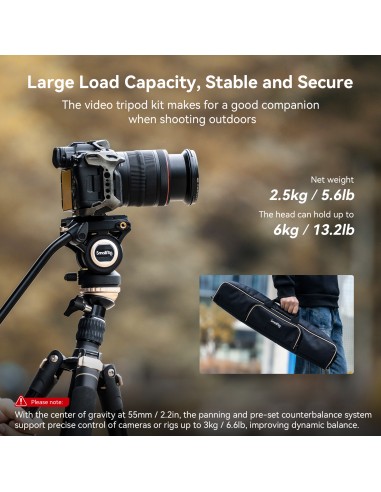 SmallRig 4475 Treppiede video con...