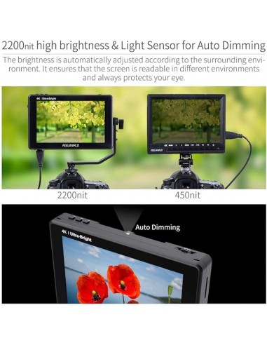 FEELWORLD LUT7S SDI 7 pollici 2200nit