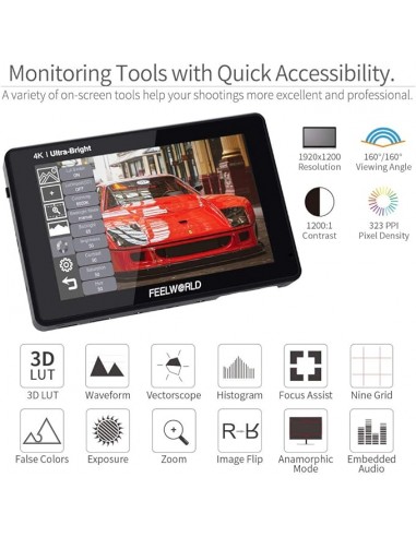 FEELWORLD LUT7S SDI 7 pollici 2200nit