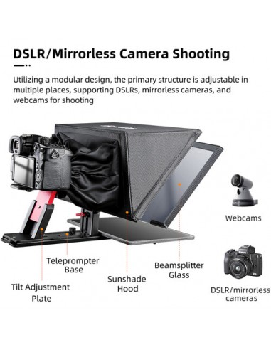 Desview T12S Teleprompter 12,9" con...