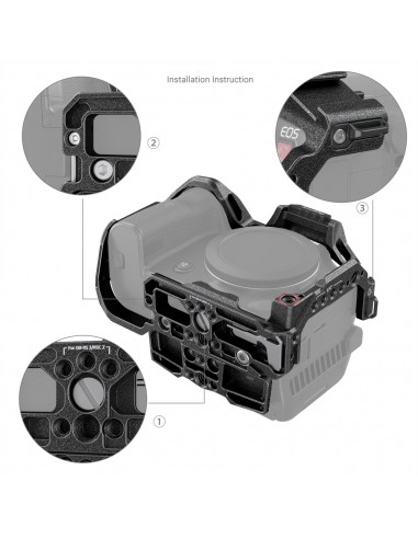 SmallRig 3890 Black Mamba cage per...