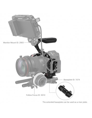 SmallRig 3891 Black Mamba cage con...