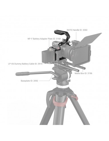 SmallRig 3891 Black Mamba cage con...