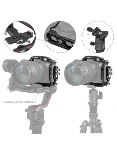 SmallRig 3656 Black Mamba half cage...