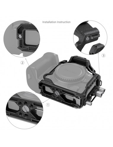 SmallRig 3656 Black Mamba half cage...