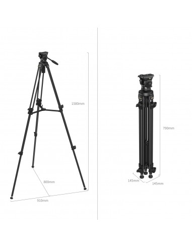 SmallRig 4684 Kit treppiede video...