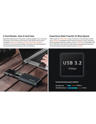 PGYTECH GM-169 CreateMate lettore...