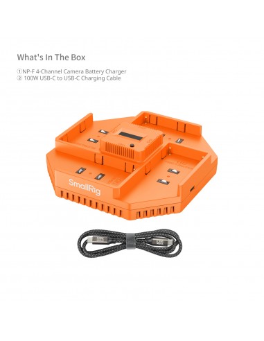 SmallRig 4837 Caricabatterie per...