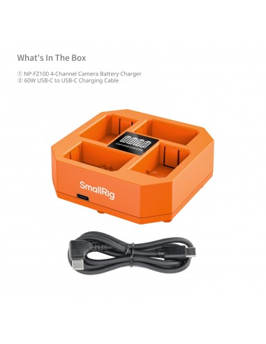 SmallRig 4839 Caricabatterie per...