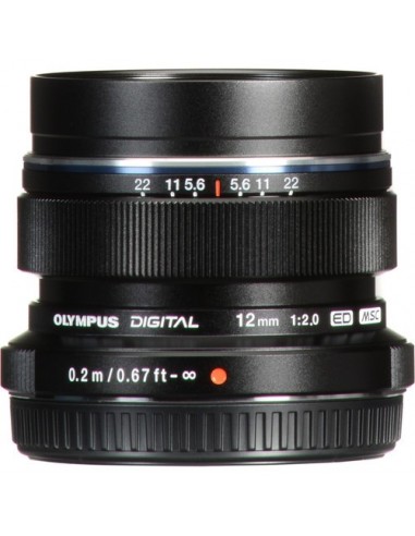 Olympus M.Zuiko 12mm f/2.0 ED Nero