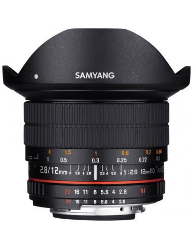 Samyang 12mm f/2.8 ED AS NCS Fisheye... Samyang 12mm f/2.8 ED AS NCS Fisheye...