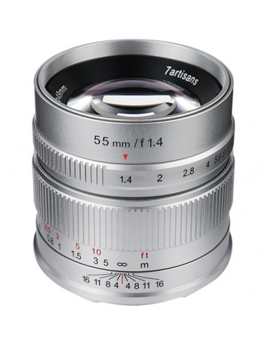 7artisans 55mm f/1.4 Argento (Sony...