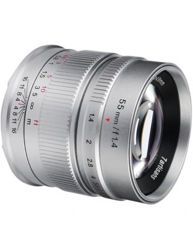 7artisans 55mm f/1.4 Argento (Sony...