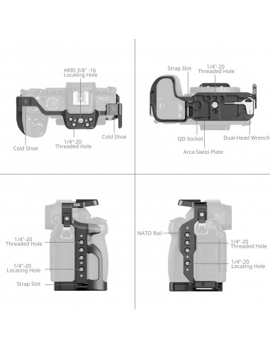 SmallRig 4980 cage per Nikon Z50 II