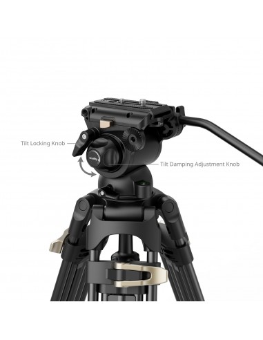SmallRig 4686 Kit treppiede con testa...