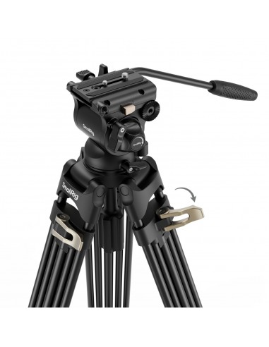 SmallRig 4686 Kit treppiede con testa...