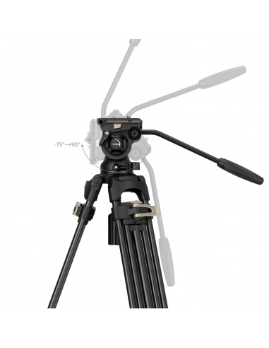 SmallRig 4686 Kit treppiede con testa...