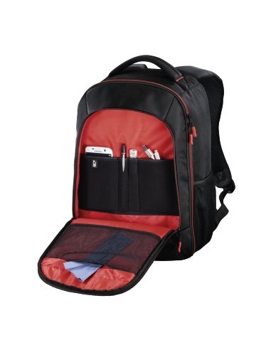 Hama Zaino Miami 190 - Nero/Rosso Hama Zaino Miami 190 - Nero/Rosso