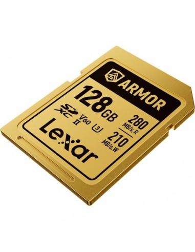 Lexar 128GB ARMOR GOLD UHS-II SDXC V60
