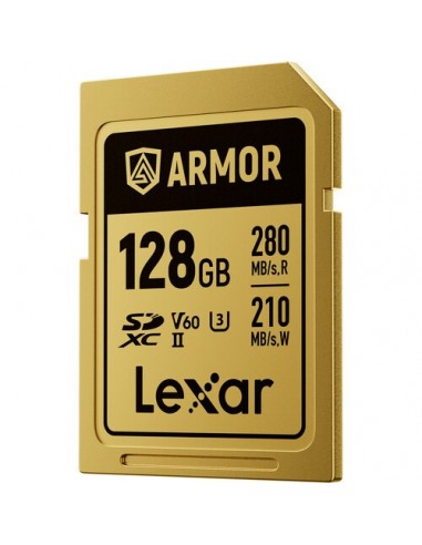 Lexar 128GB ARMOR GOLD UHS-II SDXC V60